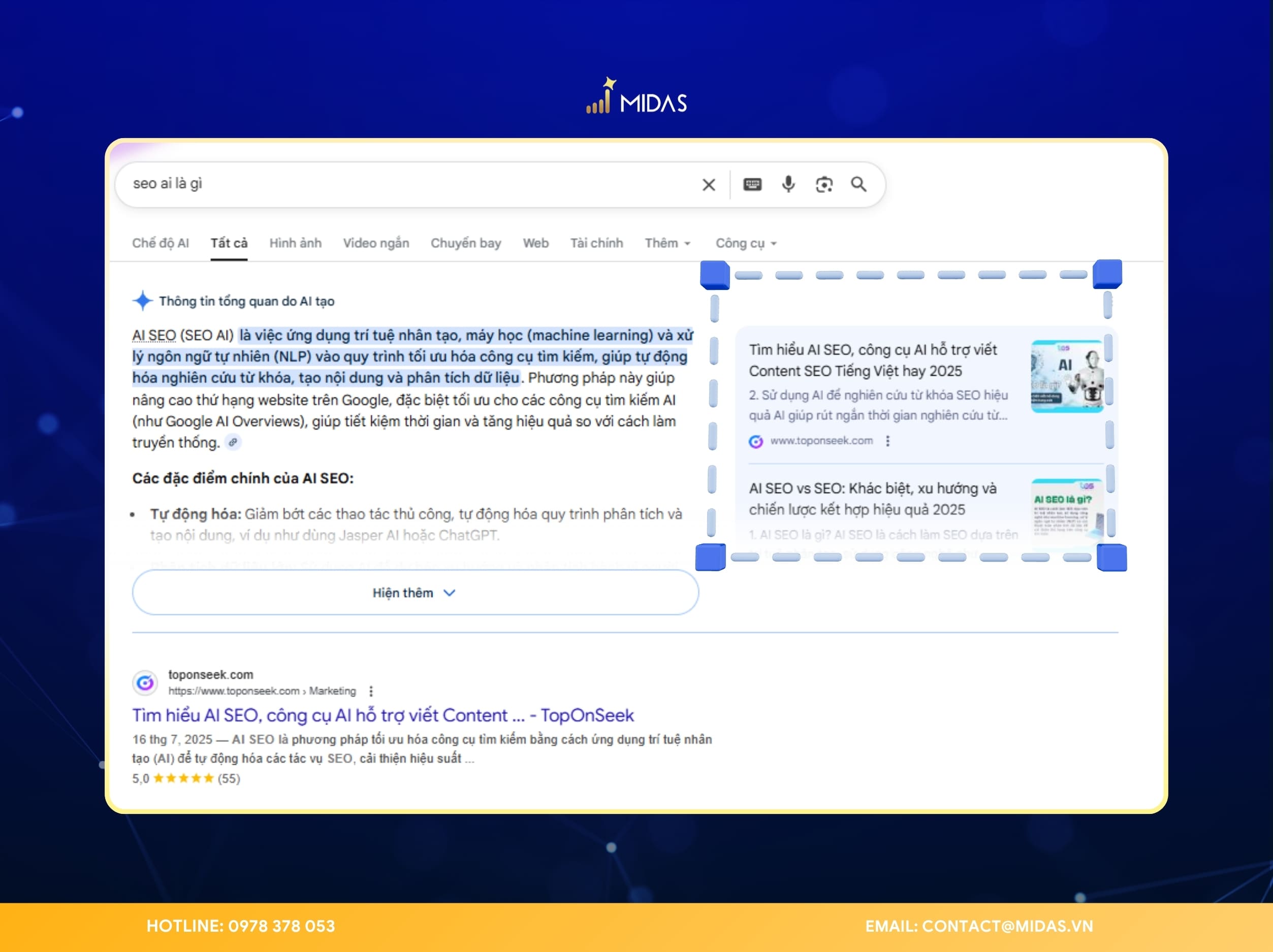 SEO AI giúp Website được AI lựa chọn làm nguồn trả lời trong kỷ nguyên tìm kiếm mới
