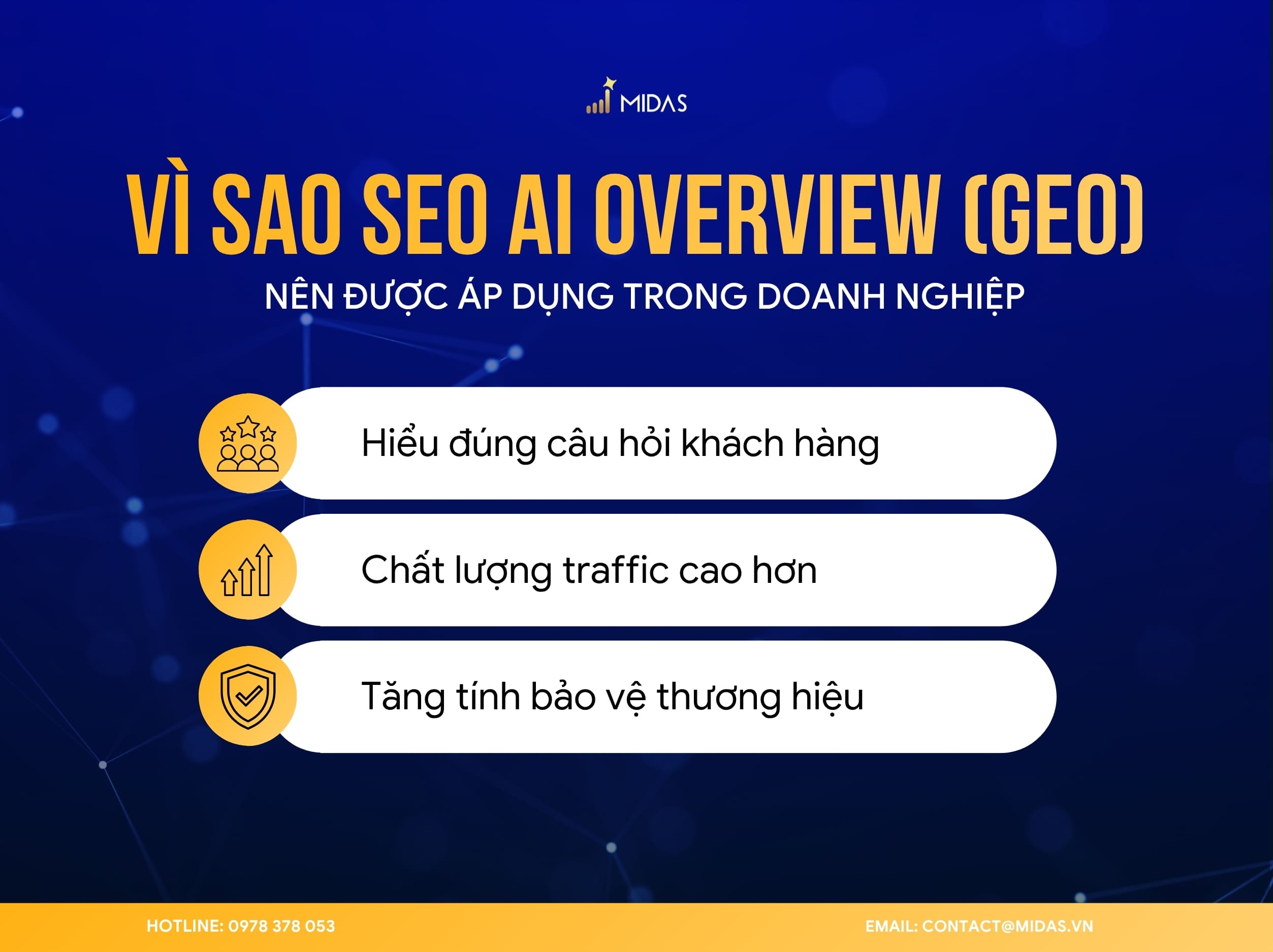 Tại sao doanh nghiệp cần làm SEO AI Overview (GEO)?