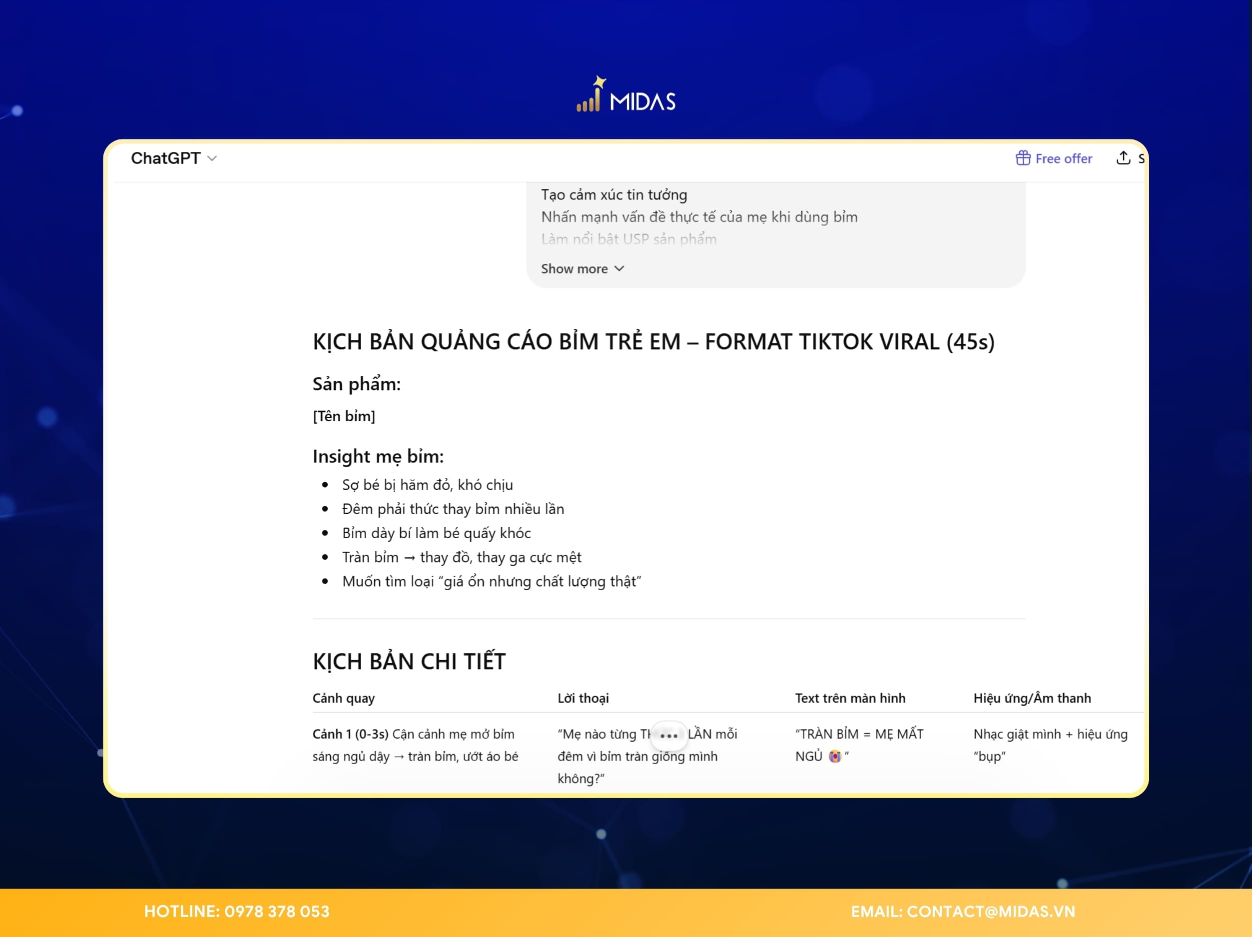 Ngoài khả năng viết, ChatGPT còn hỗ trợ brainstorming khá tốt