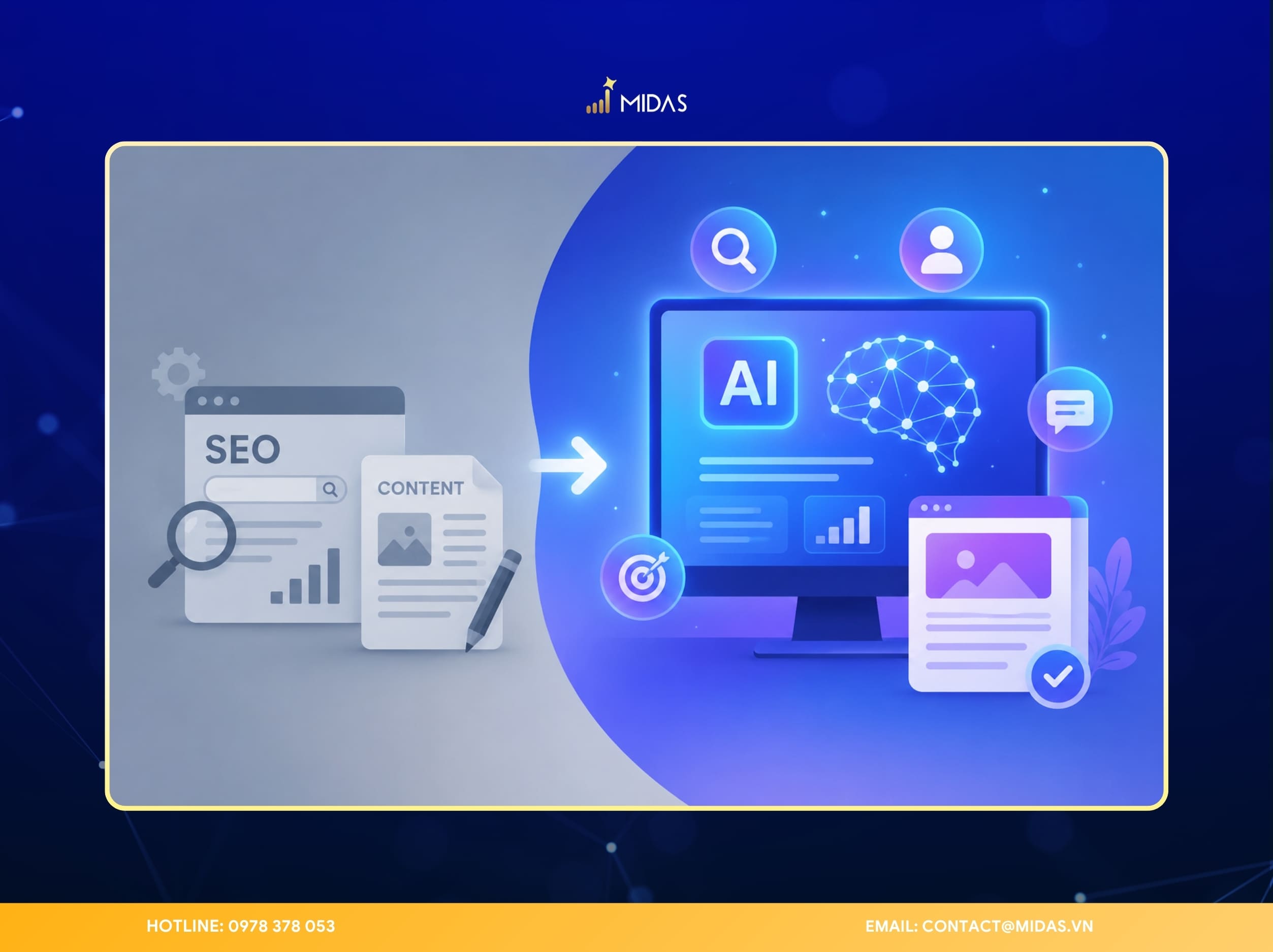 Sự phát triển của AI đang mở ra một giai đoạn mới cho ngành SEO và content marketing
