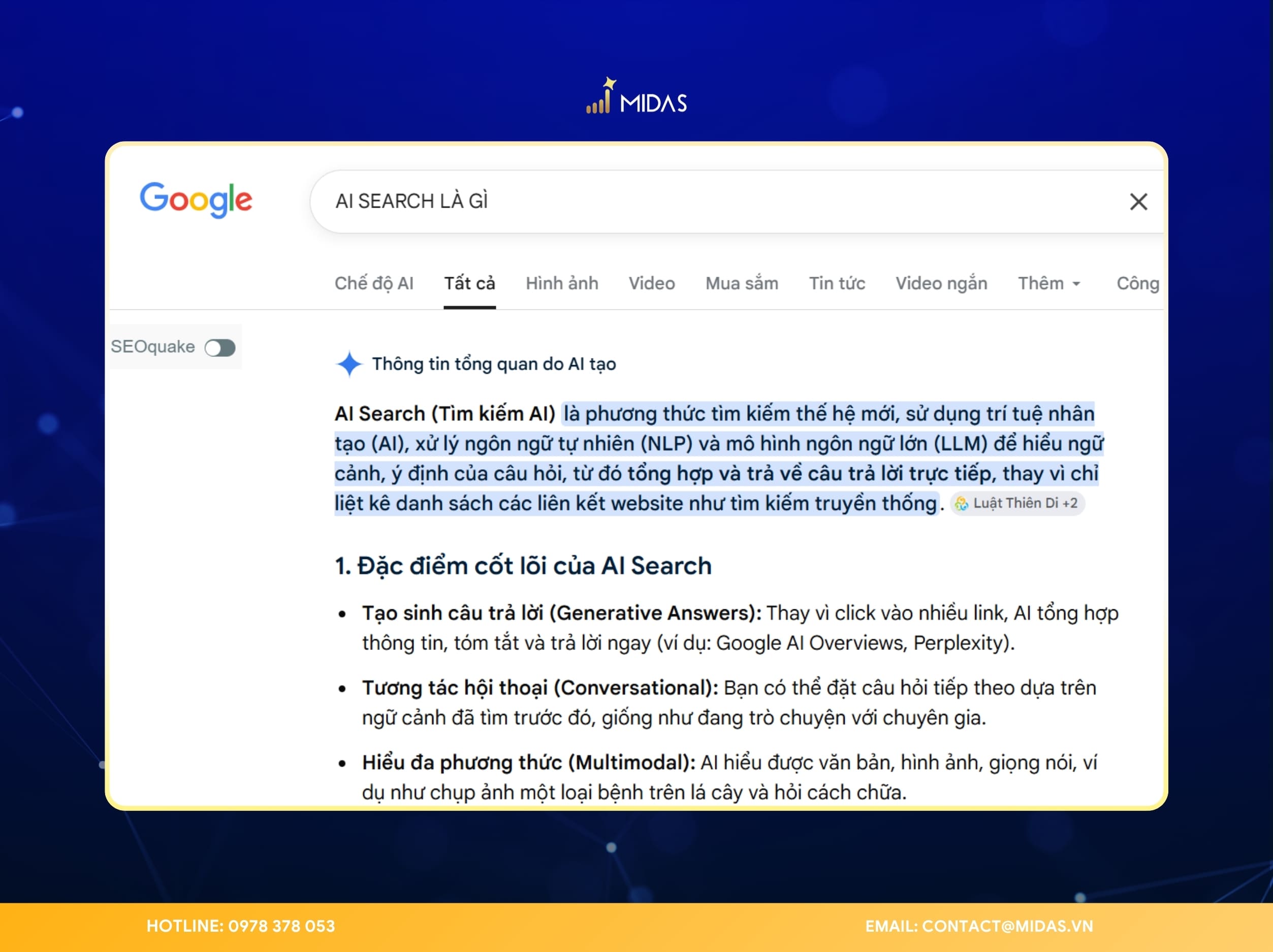 Sự ra đời của AI Search đã tác động đáng kể đến hành vi tìm kiếm của người dùng