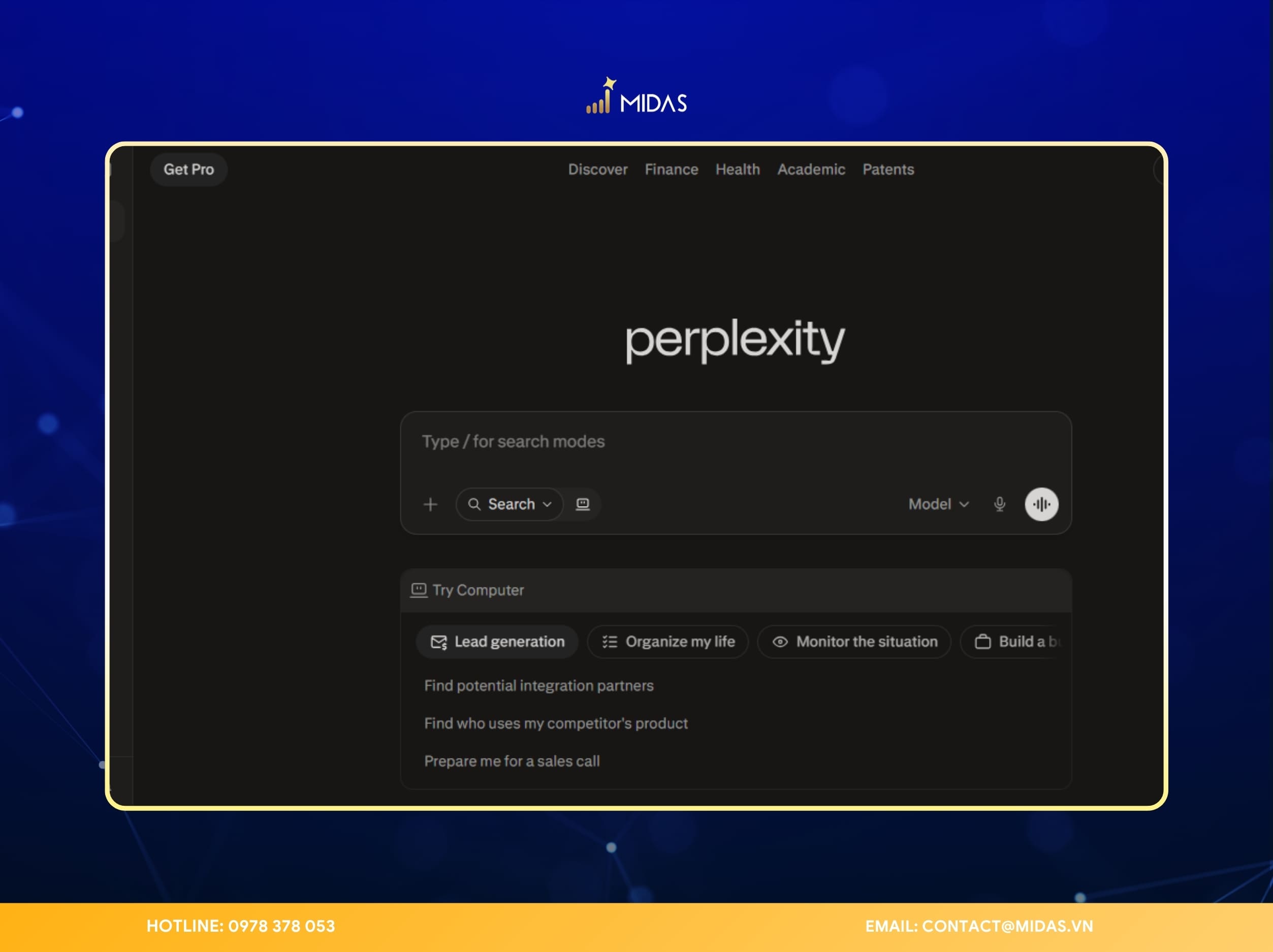 Ưu điểm nổi bật của Perplexity AI là cập nhật thông tin cực nhanh 