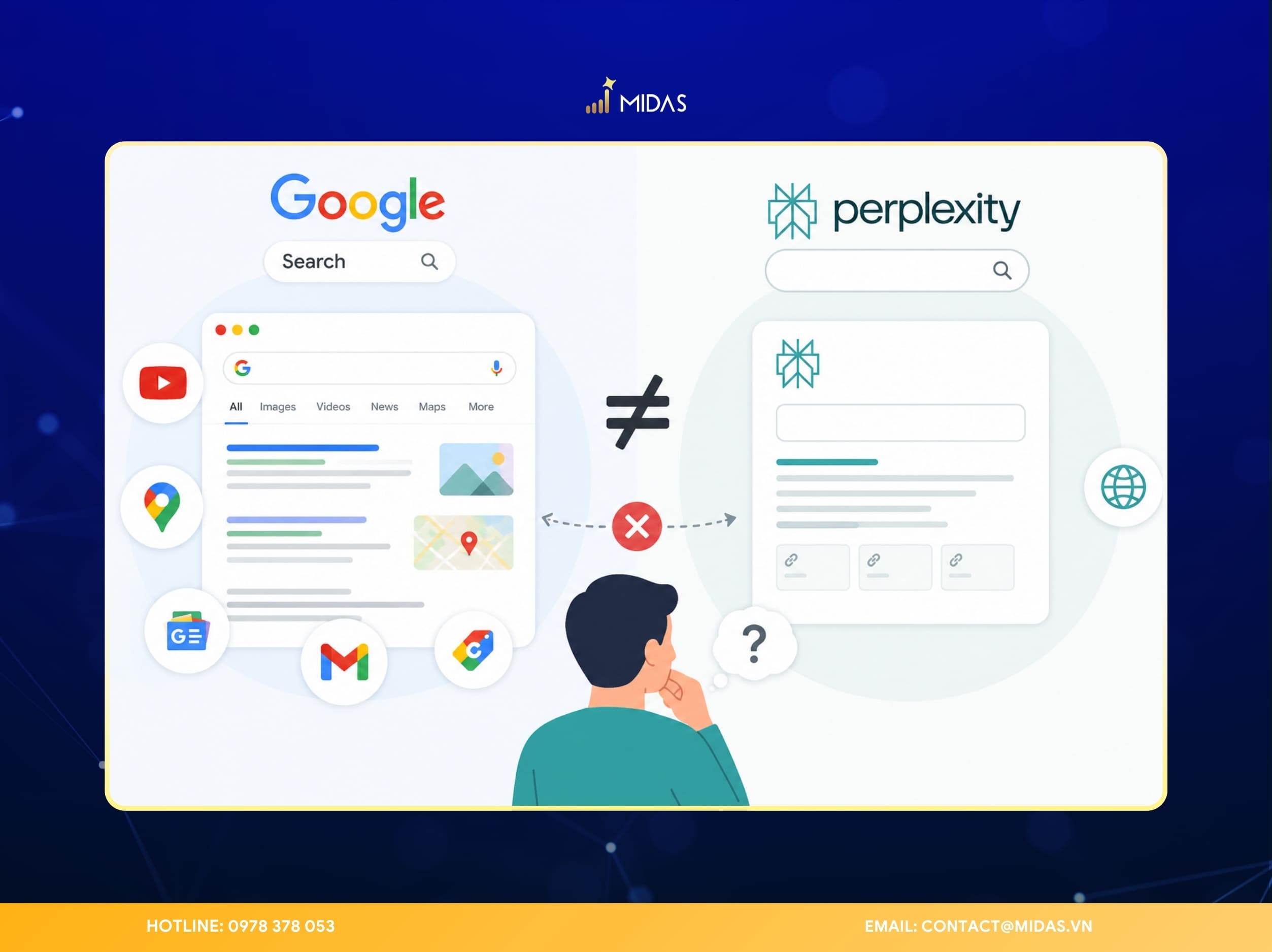 Perplexity vẫn chưa thể thay thế hoàn toàn Google Search