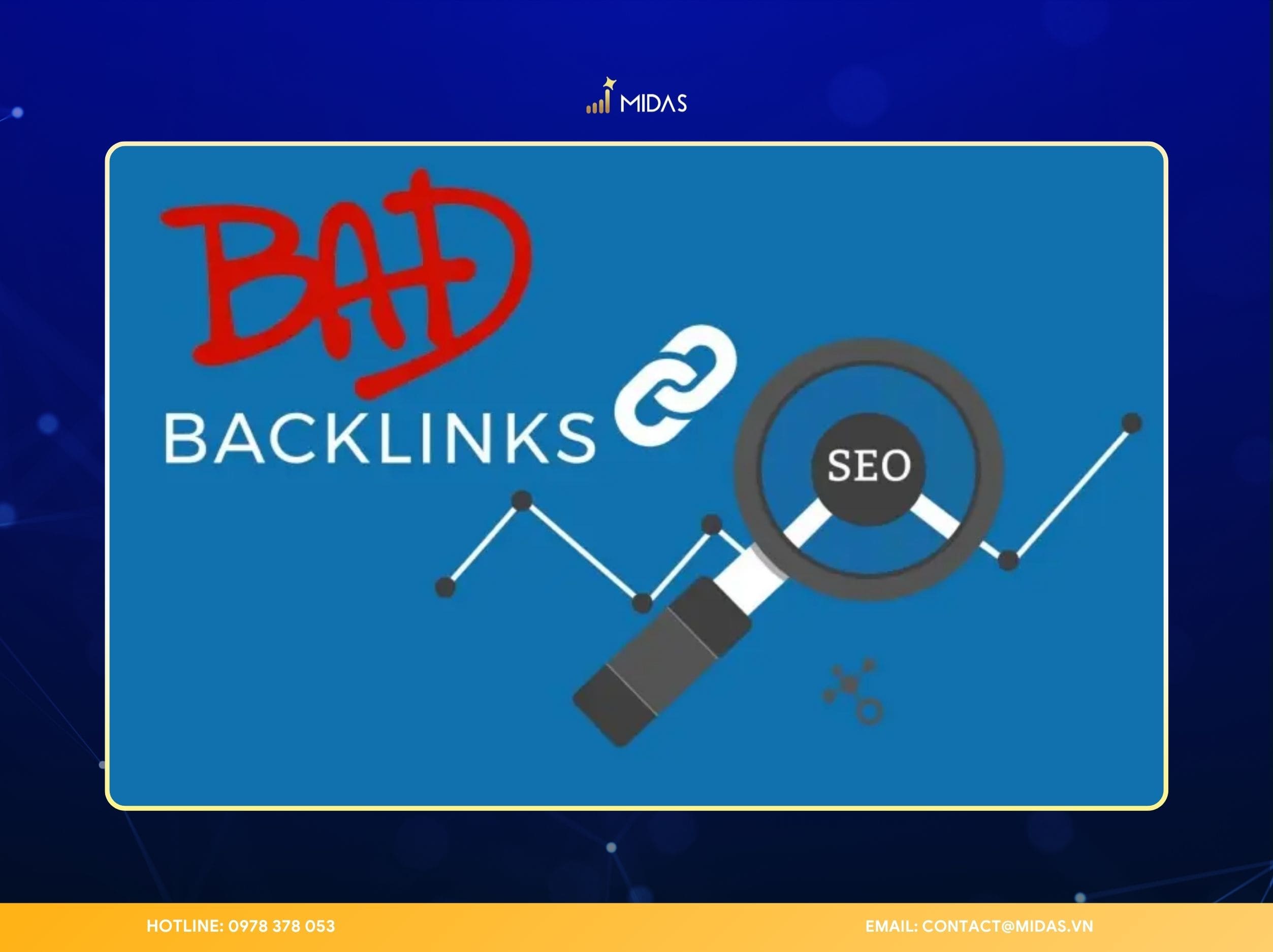 Backlink xấu là những liên kết khiến Google đánh giá website thiếu tự nhiên hoặc có dấu hiệu spam SEO