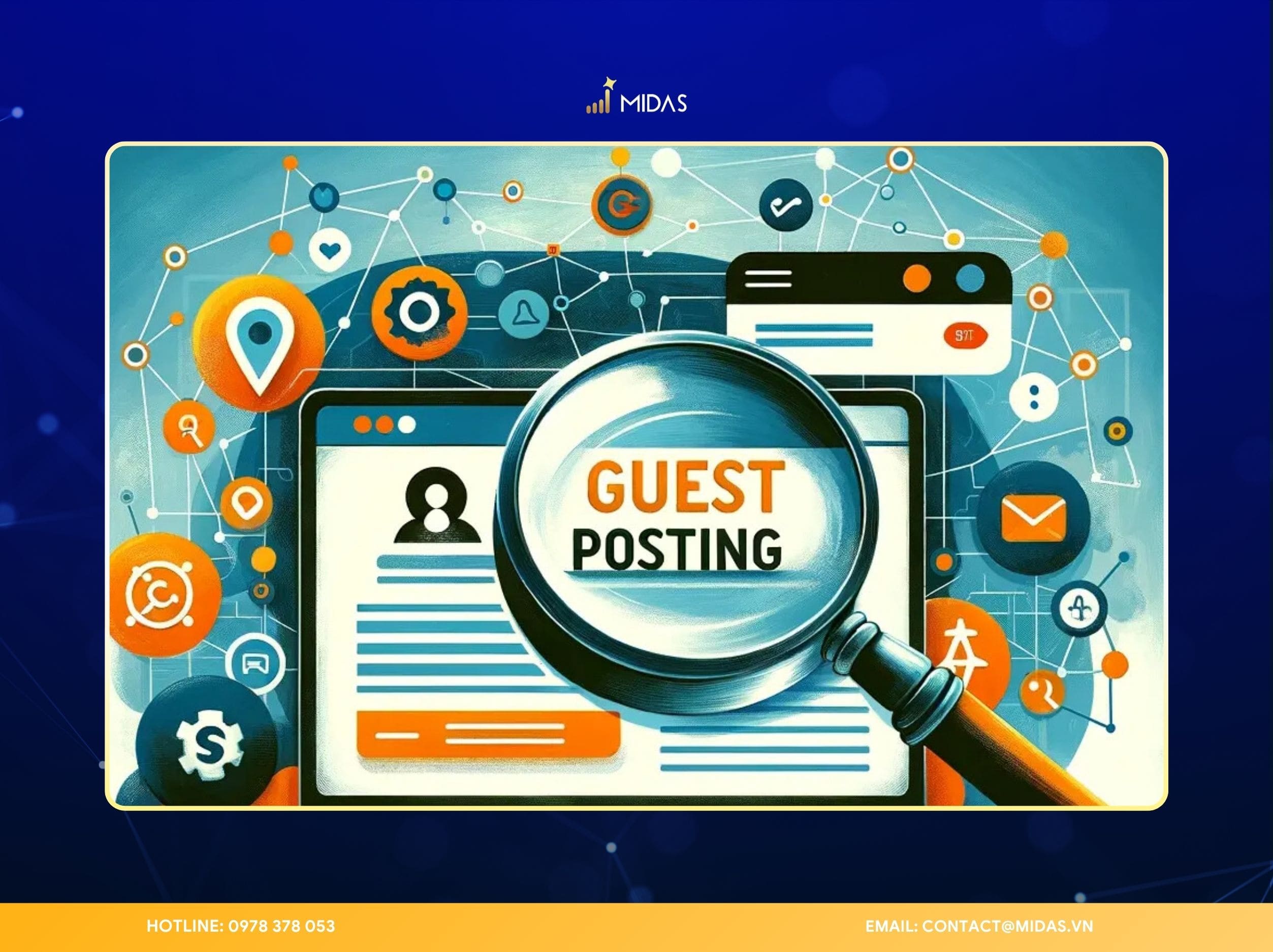 Guest post là hình thức viết bài chia sẻ nội dung trên website hoặc blog của bên khác