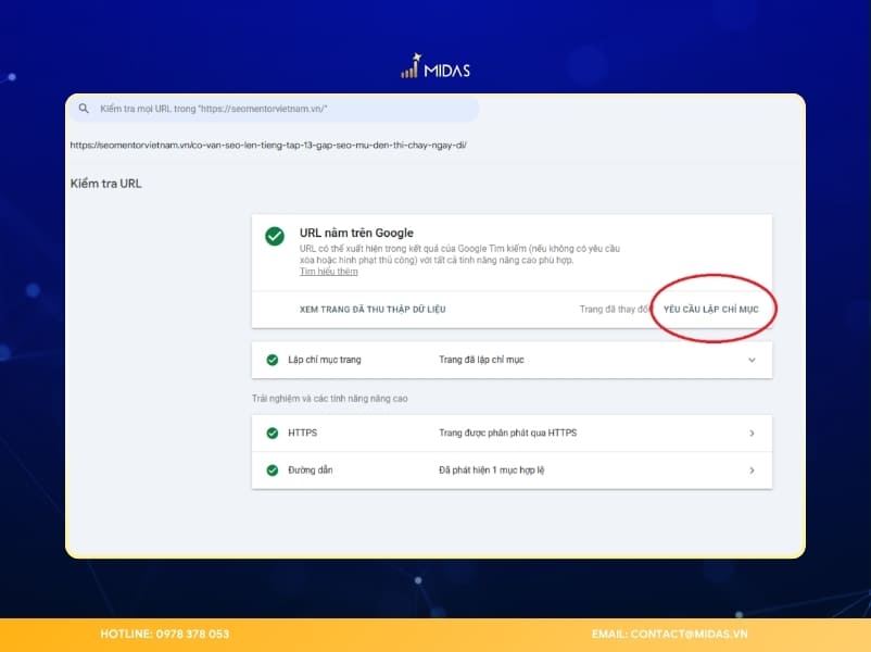 Đảm bảo website được Bing lập chỉ mục