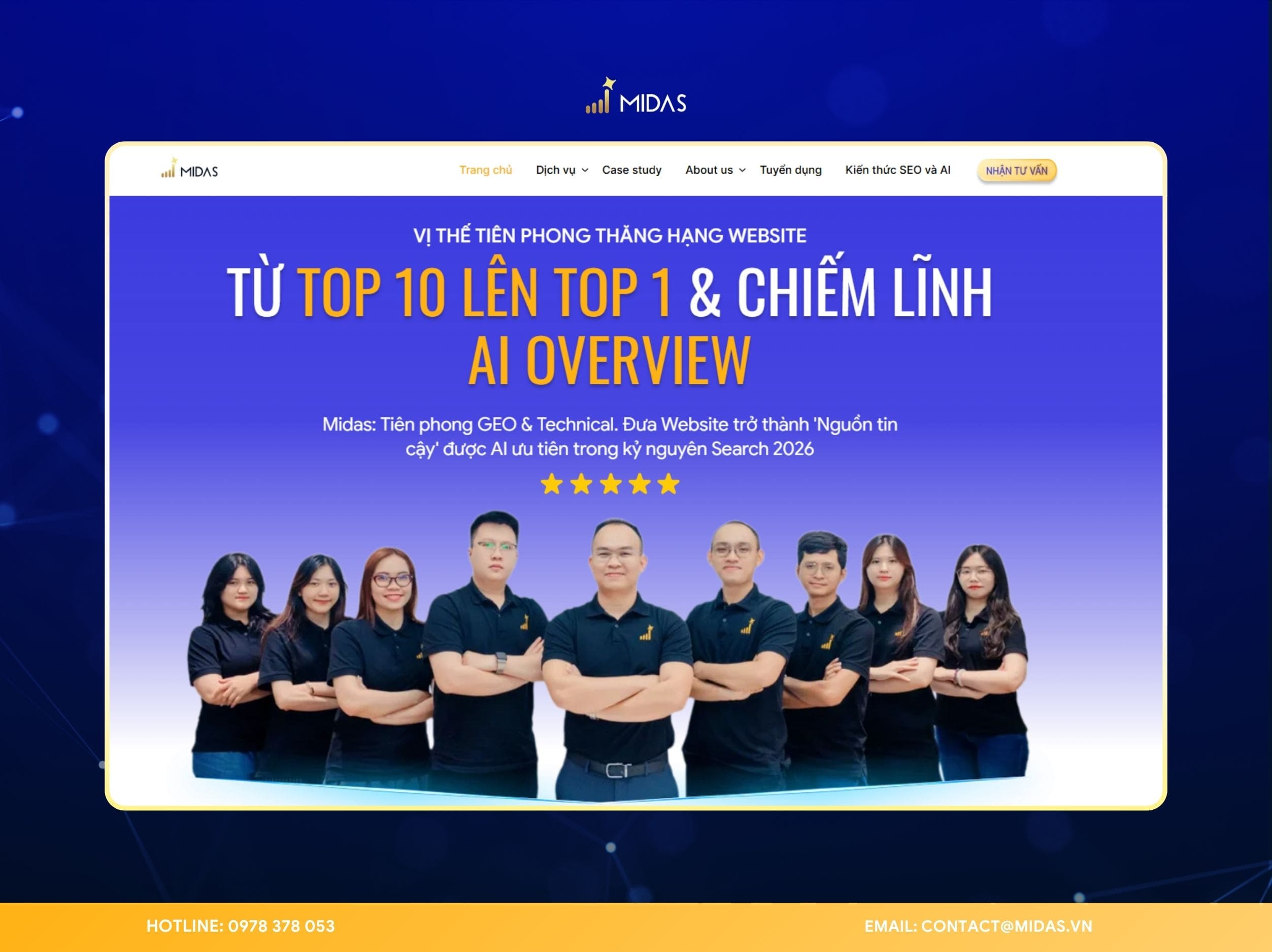 SEO tổng thể là chiến lược tối ưu toàn bộ website