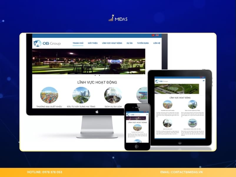 Thiết kế website thân thiện với di động giúp Google Index trang web