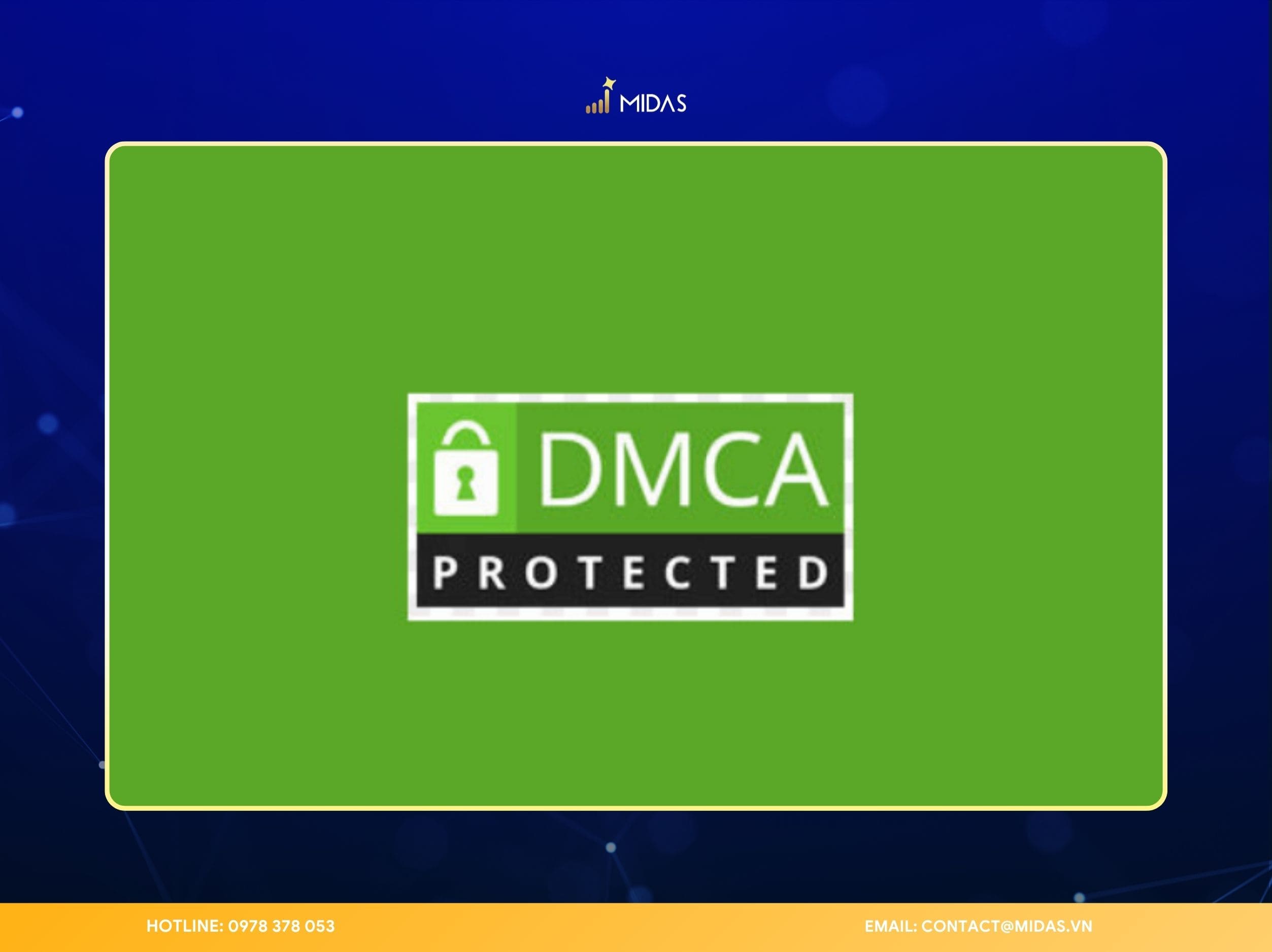 DMCA là viết tắt của Digital Millennium Copyright Act
