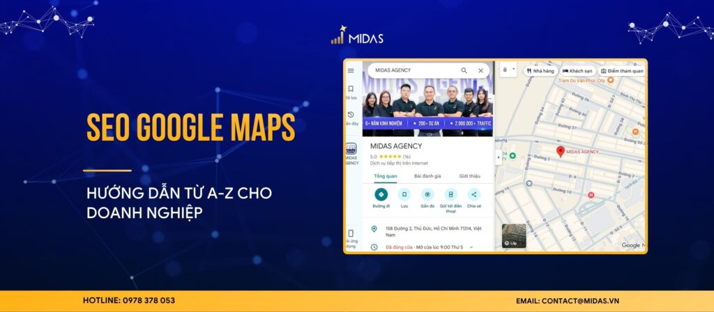 Cách SEO Google Maps lên Top: Hướng dẫn từ A-Z cho doanh nghiệp