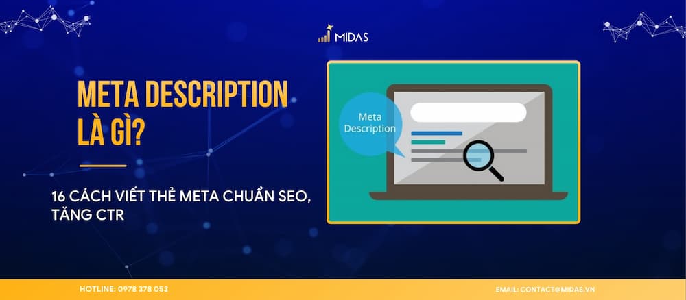 Meta Description là gì? 16 cách viết thẻ meta chuẩn SEO