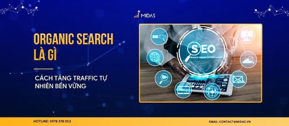 Organic Search - Nền tảng tăng trưởng bền vững. 