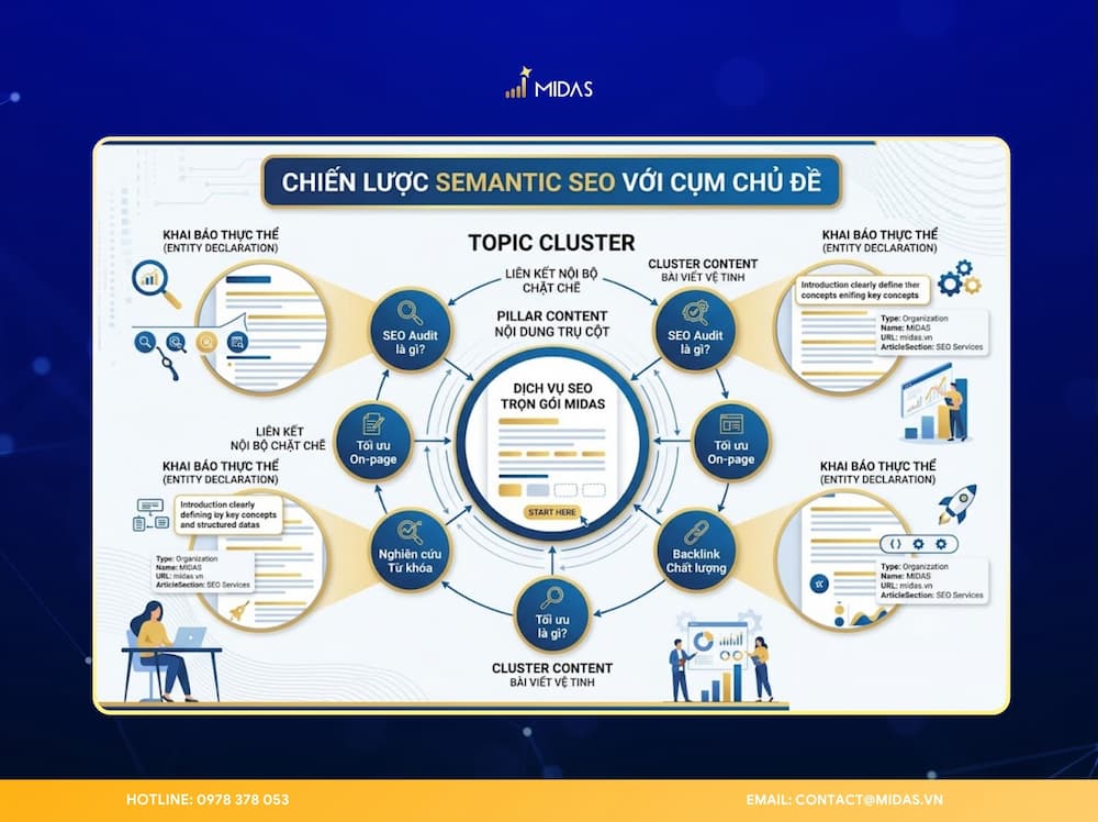 Chiến lược tối ưu nội dung để tận dụng đúng cách Semantic Search
