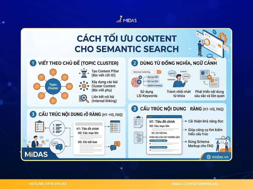 Cách tối ưu content cho Semantic Search