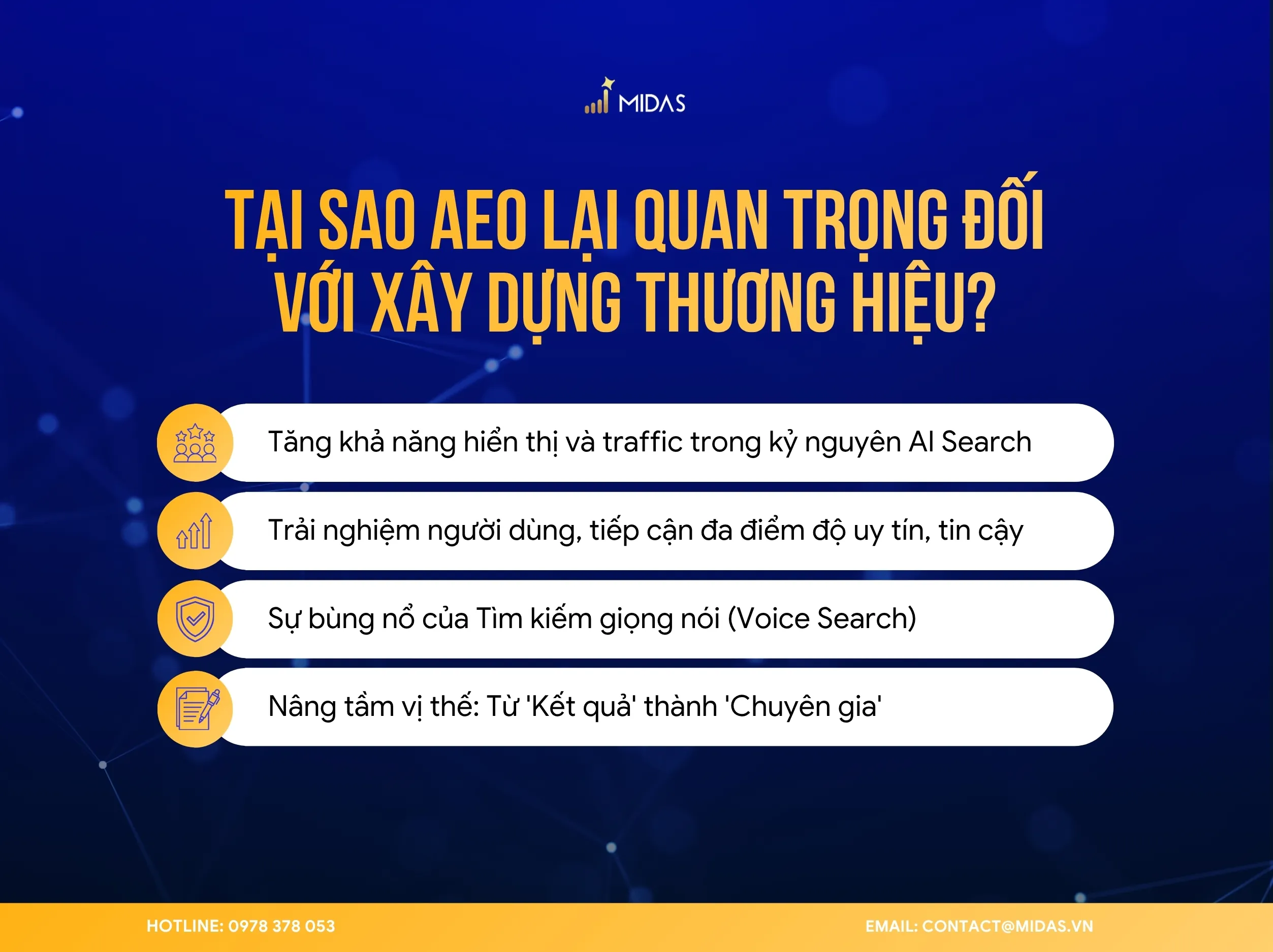 AEO giúp trải nghiệm người dùng, tiếp cận đa điểm độ uy tín, tin cậy