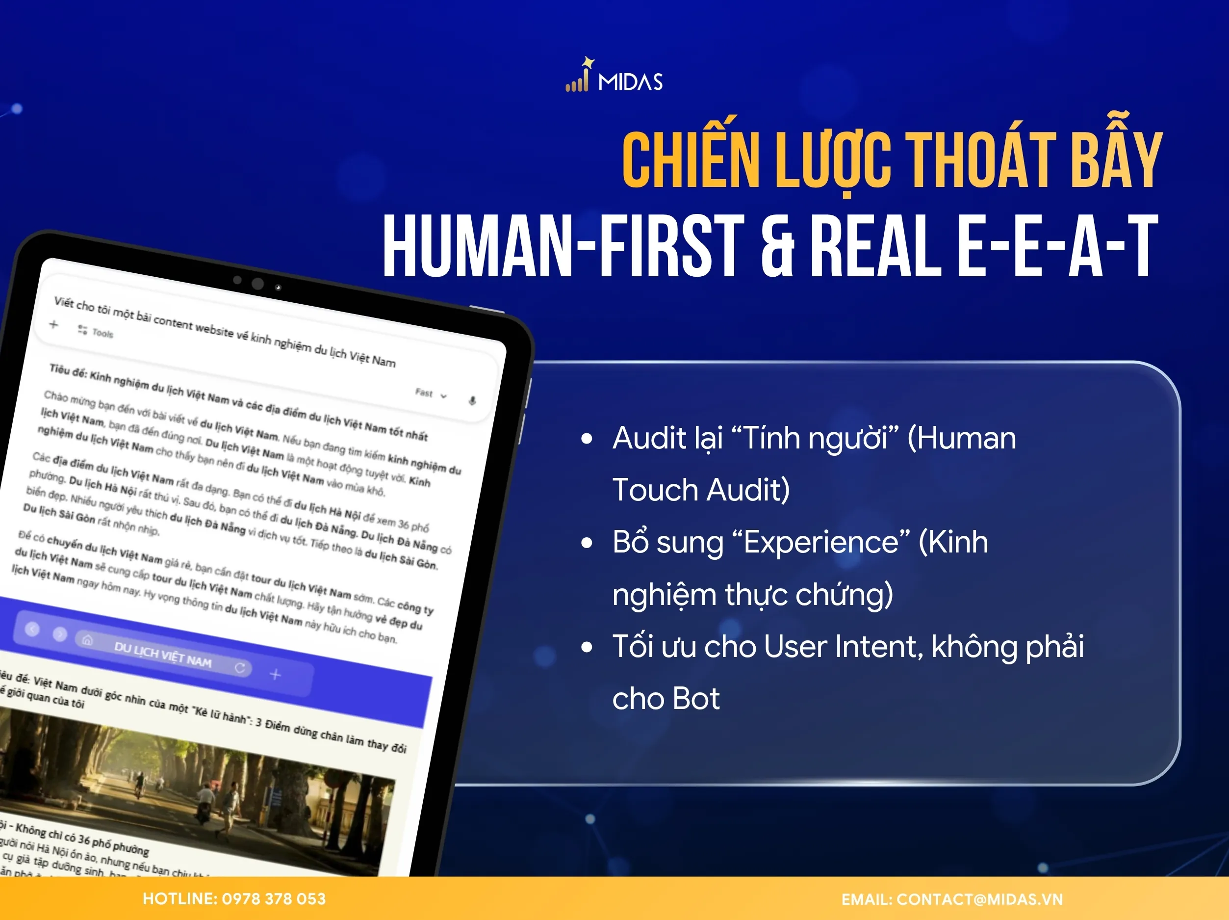 Chiến lược tăng thông tin hữu ích cho bài viết