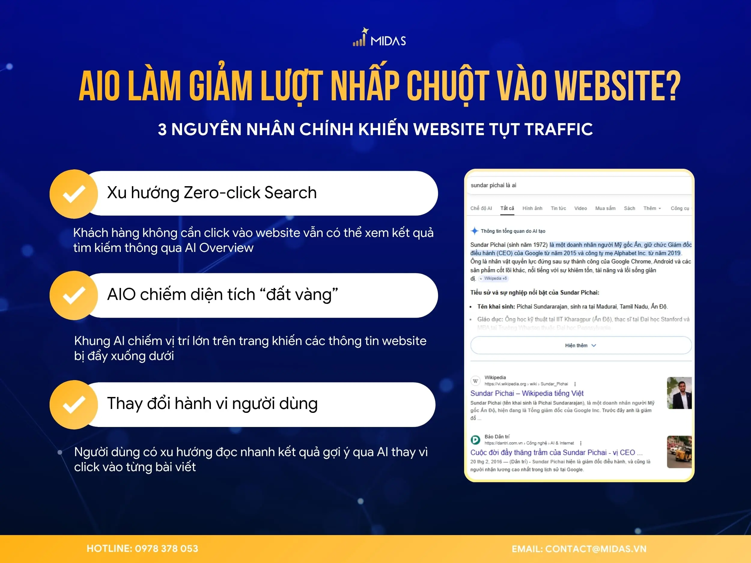 Tuy AIO có khả năng làm giảm traffic website, nhưng cũng có tác dụng chọn lọc chất lượng traffic tốt hơn