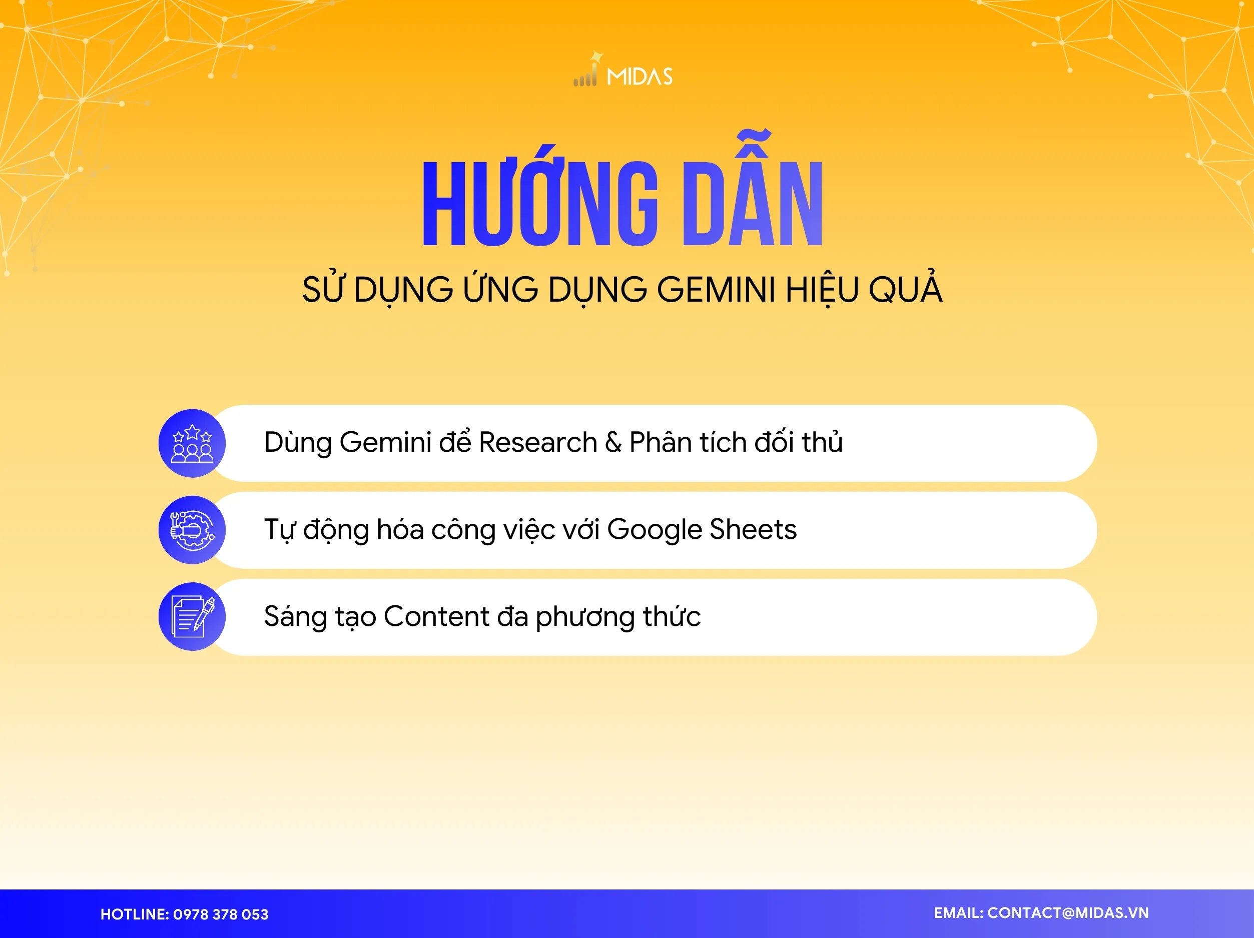 Hướng dẫn sử dụng ứng dụng Gemini hiệu quả