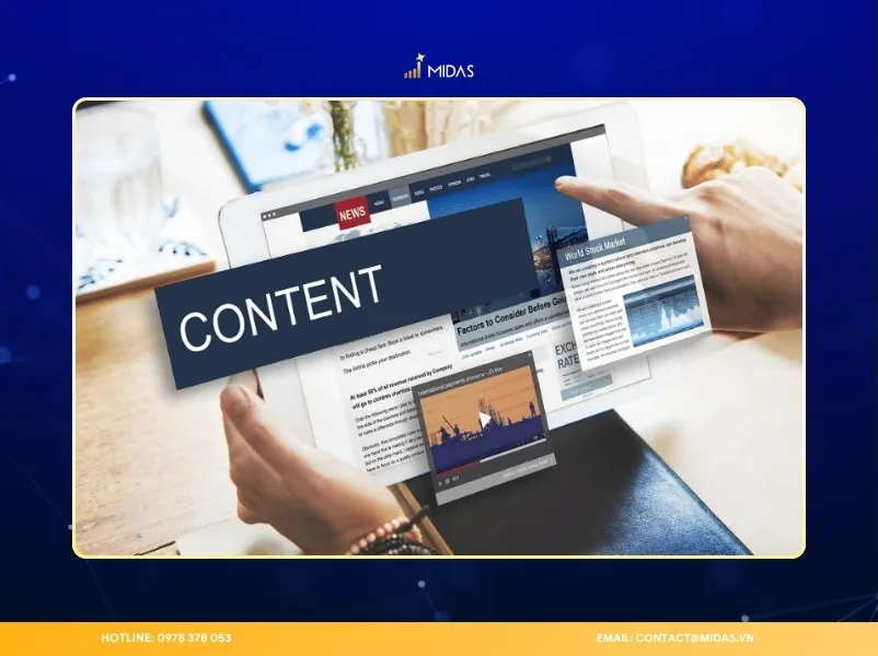 Xuất bản nội dung một cách đều đặn và có hệ thống về một chủ đề cụ thể