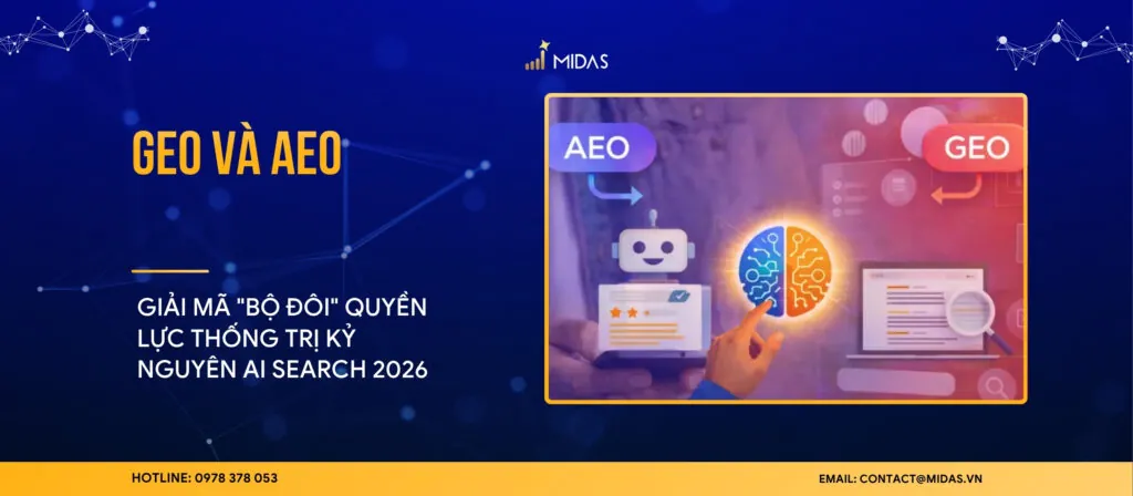 GEO và AEO: Giải mã “bộ đôi” quyền lực thống trị kỷ nguyên AI Search 2026