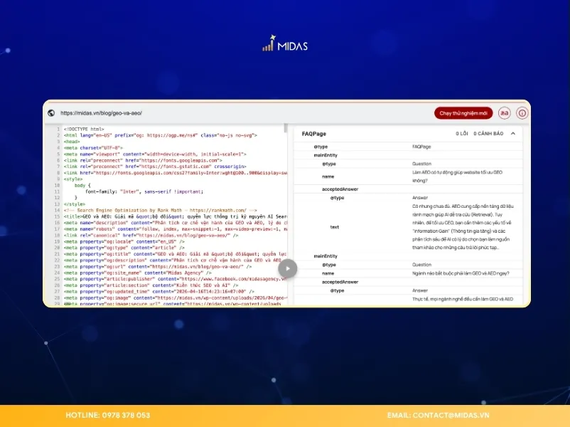 FAQ giải đáp đúng nhu cầu của người dùng tìm kiếm