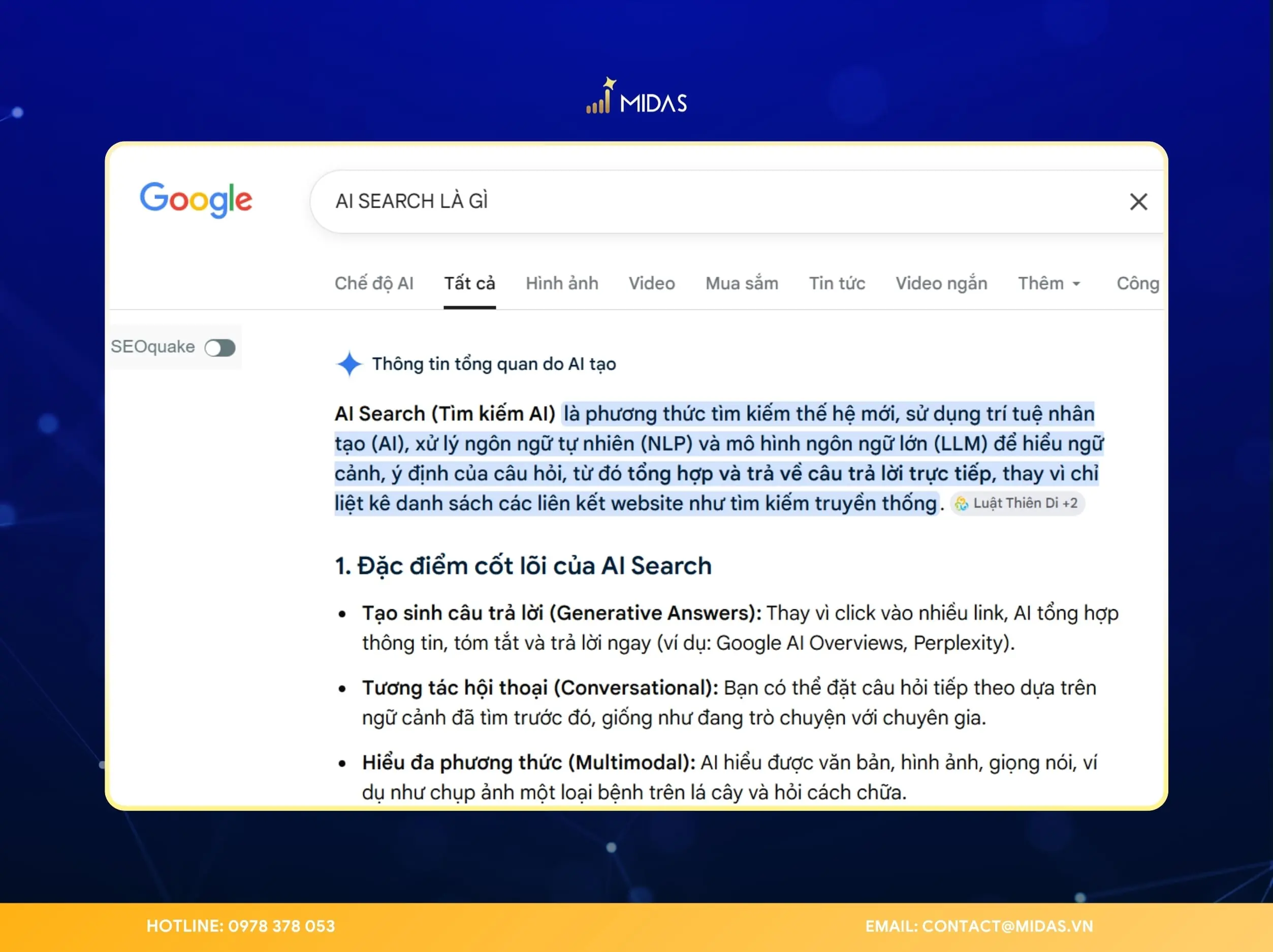 Sự ra đời của AI Search đã tác động đáng kể đến hành vi tìm kiếm của người dùng