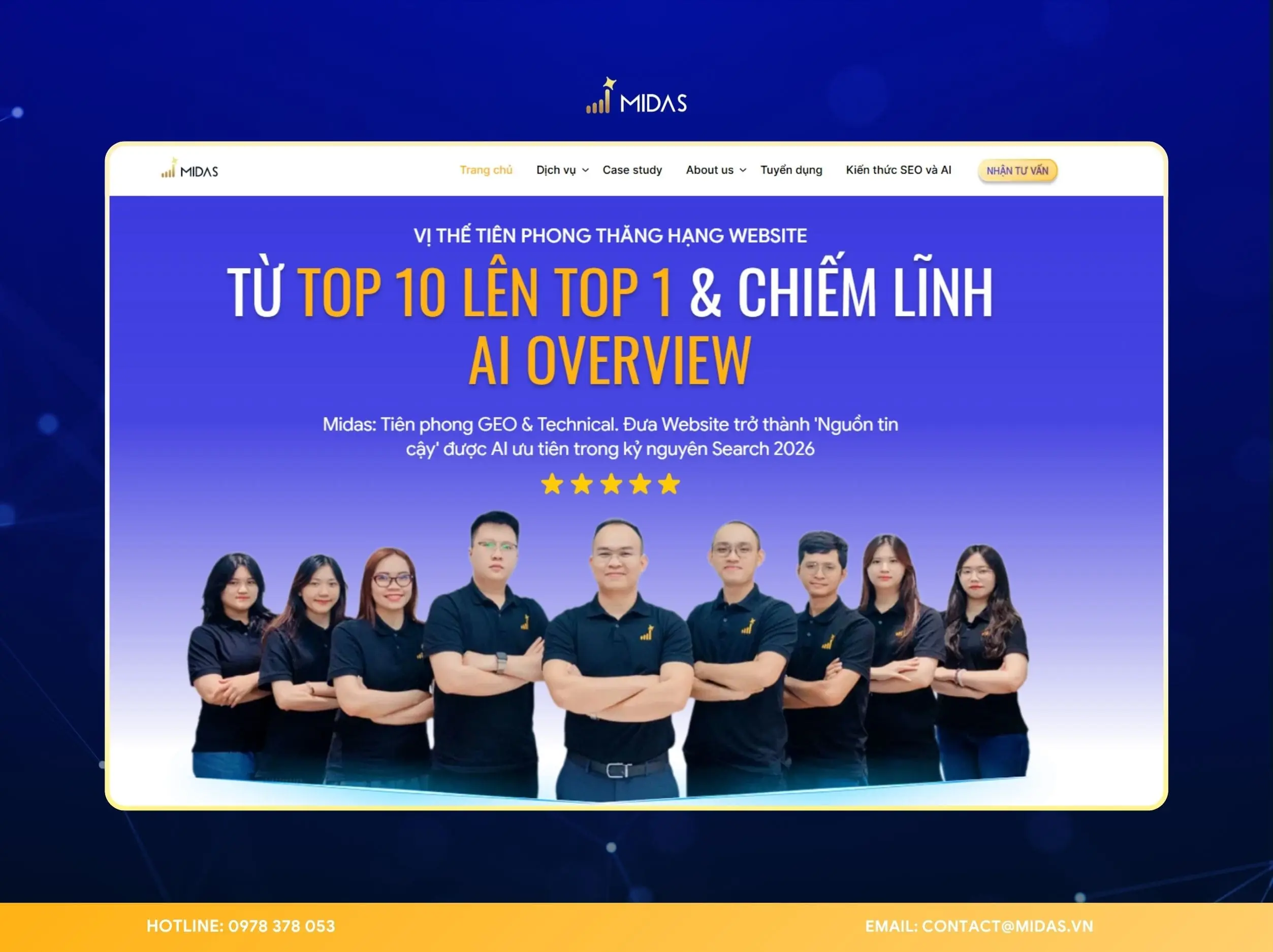 SEO tổng thể là chiến lược tối ưu toàn bộ website