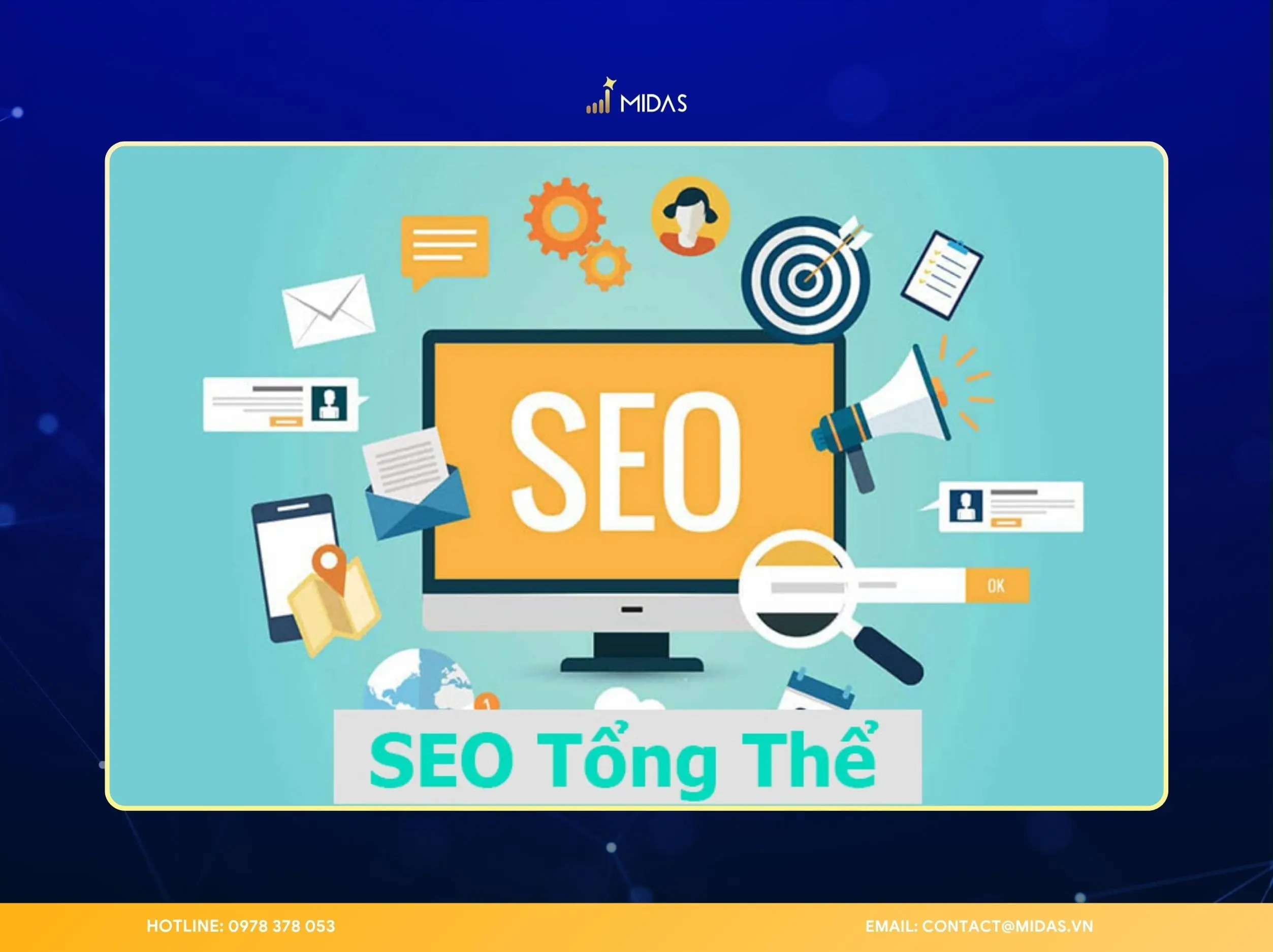 SEO tổng thể là chiến lược tối ưu toàn bộ website