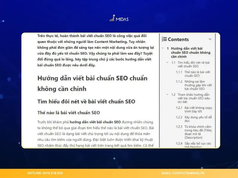 Tính dễ đọc giúp người dùng dễ tiếp nhận và hiểu nội dung hơn