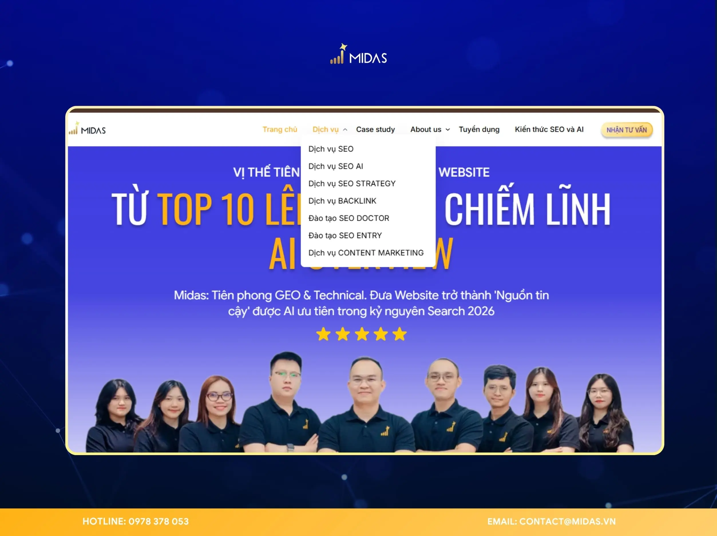 Tối ưu điều hướng giúp người dùng truy cập đúng trang mong muốn
